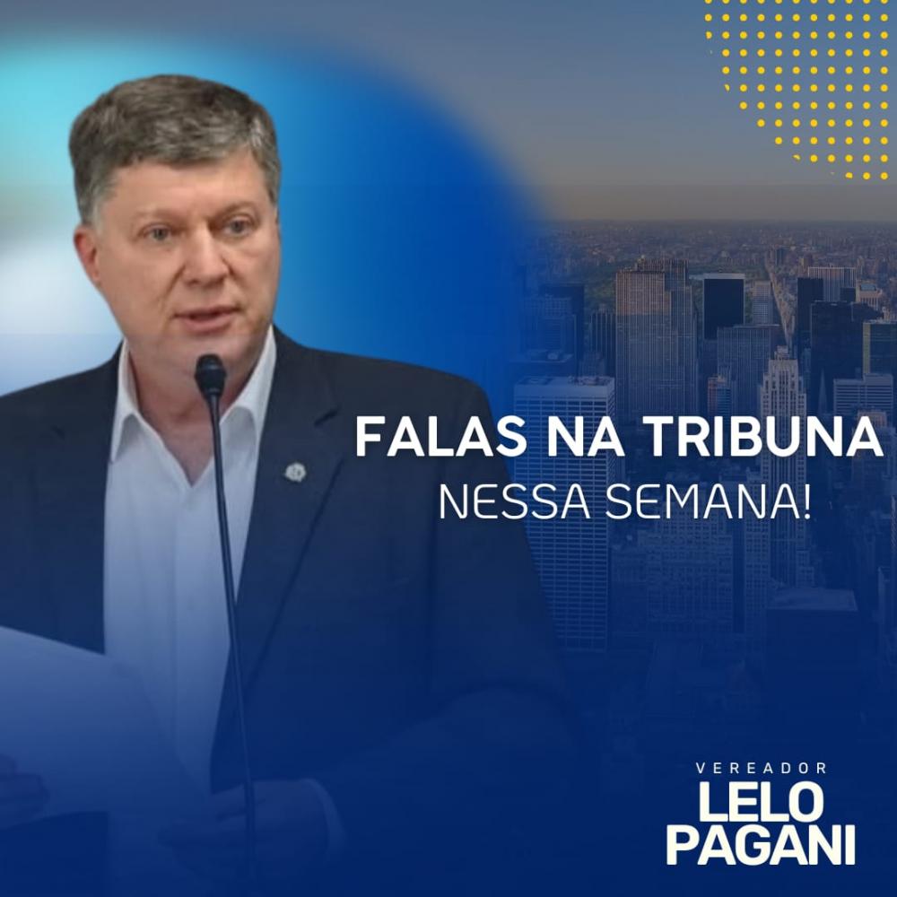 Vereador Lelo Pagani